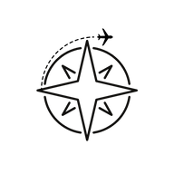 Lucky Compass Travel Design logo