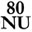 80Noir Ultra logo