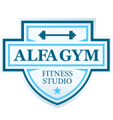 Alfa GYM fitness studio logo