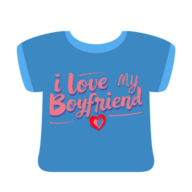 Iloveboyfriendshirts logo