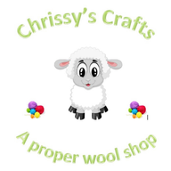 Chrissy's Crafts A Proper Wool Shop logo