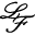 Lovers + Friends logo