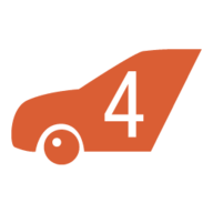 cars 4 rental logo