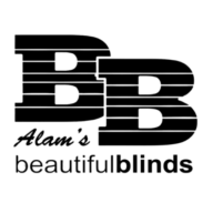 Alam's Beautiful Blinds logo