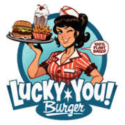 Lucky You Burger logo