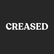 Creased logo