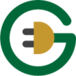Green & Gold Electrics logo