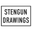 STENGUN DRAWINGS logo