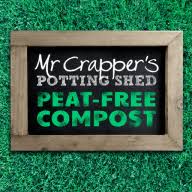 Mr Crappper's Potting Shed logo