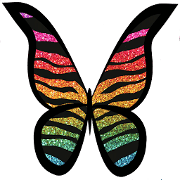 Whiskers and Wings Face Painting logo