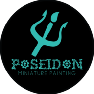 Poseidon Painting logo