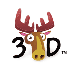 Moose 3D logo