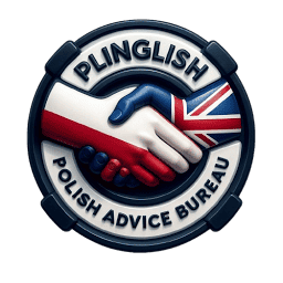 Plinglish Polish Advice Bureau logo