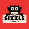 Sizzle Popcorn logo