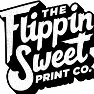 The Flippin Sweet Print Co. logo