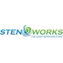 StenoWorks The Court Reporting Store logo