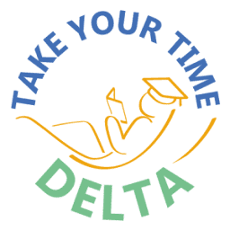 Take Your Time DELTA logo