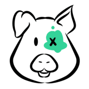 Pig and a Half logo
