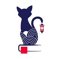 The Honnomushi Cat Bookshop logo