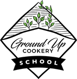 Ground Up Cookery School logo