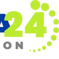 Visa24 London logo