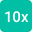 10by10.io logo