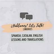 ¿Hablamos? Let's Talk! logo
