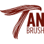 The Tan Brush logo