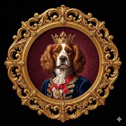 Gilded Portraits logo