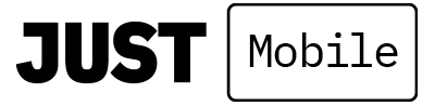 JUST mobile logo