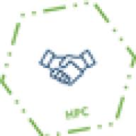 h p professional cleaning logo