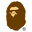 A BATHING APE® OFFICIAL logo