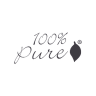 100% PURE logo