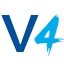 V4One logo