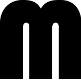 M logo