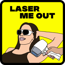 Laser Me Out logo