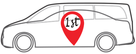 1st Call Taxis Evesham logo