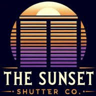 The Sunset Shutter Co. logo