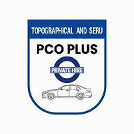 PCO PLUS London Topographical and Seru logo