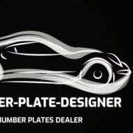 Number plate designer logo