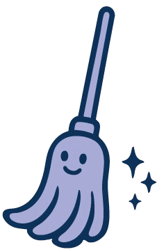 TidyFolk Commercial Cleaning logo