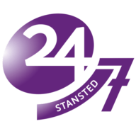 24x7 Stansted logo