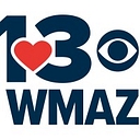 13-WMAZ logo