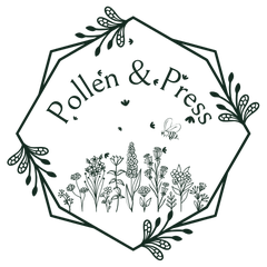 Pollen and Press logo