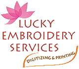 Lucky Embroidery Services logo