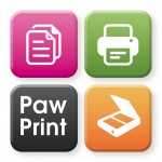 Paw Print logo