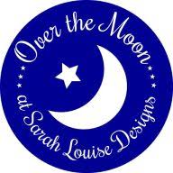 Over the Moon at Sarah Louise Designs logo