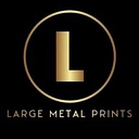 Large Metal Prints logo