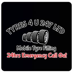 TYRES4U247 LTD- 24hour Mobile Tyre Fitting-Birmingham logo