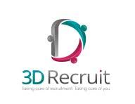 3D Recruit logo